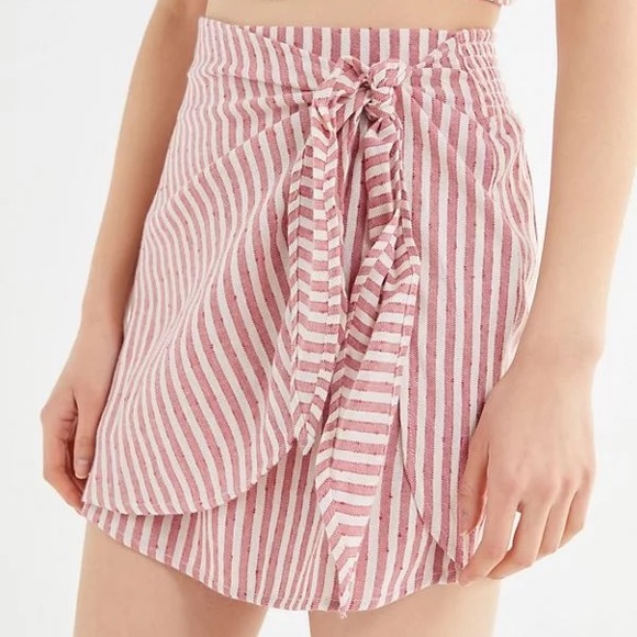 Billabong Other - Billabong x Sincerely Jules Palm Wrap Mini Skirt